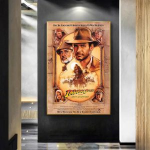 cartel indiana jones y la ultima cruzada