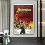 cartel indiana jones y el templo de la maldicion