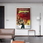 cartel indiana jones y el templo de la maldicion