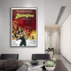 cartel indiana jones y el templo de la maldicion
