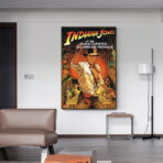 cartel indiana jones y los jinetes del arca perdida