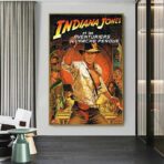 cartel indiana jones y los jinetes del arca perdida