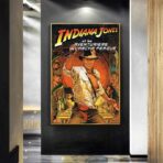 cartel indiana jones y los jinetes del arca perdida