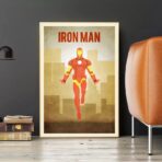 cartel vintage iron man