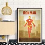 cartel vintage iron man