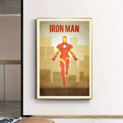 cartel vintage iron man