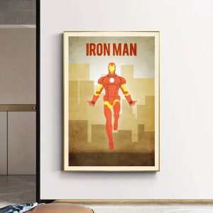 cartel vintage iron man