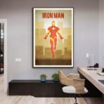 cartel vintage iron man