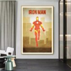 cartel vintage iron man