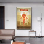cartel vintage iron man