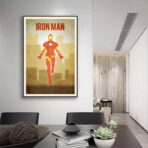 cartel vintage iron man