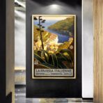 cartel italiano vintage