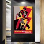 cartel de jazz vintage 1