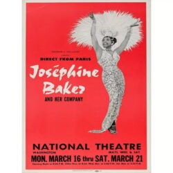 cartel josephine baker vintage