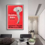 cartel josephine baker vintage