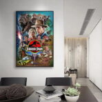 cartel parque jurasico 1