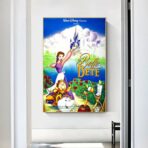 cartel la bella y la bestia disney