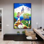 cartel la bella y la bestia disney