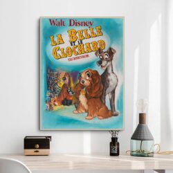 cartel la dama y el vagabundo