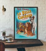 cartel la dama y el vagabundo