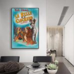cartel la dama y el vagabundo