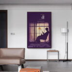 muestra el color morado