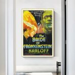 cartel la novia de frankenstein