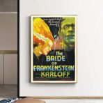 cartel la novia de frankenstein