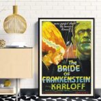 cartel la novia de frankenstein