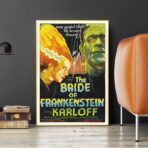 cartel la novia de frankenstein