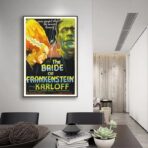 cartel la novia de frankenstein