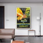 cartel la novia de frankenstein