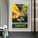 cartel la novia de frankenstein