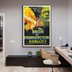cartel la novia de frankenstein