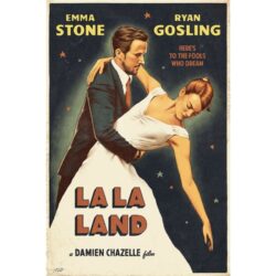 cartel la la land vintage