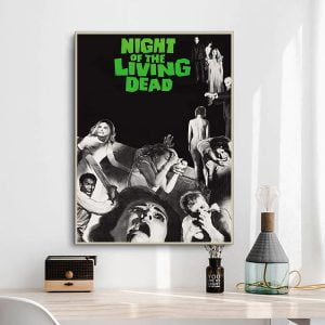 cartel noche de los muertos vivientes