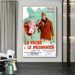 cartel la vaca y el prisionero