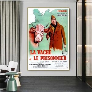 cartel la vaca y el prisionero
