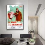 cartel la vaca y el prisionero