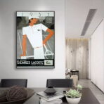 cartel vintage lacoste