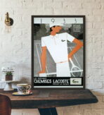 cartel vintage lacoste