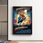 cartel ultimo heroe de accion