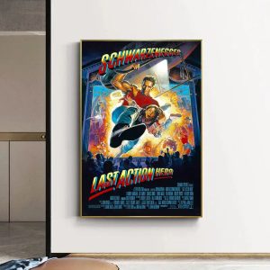 cartel ultimo heroe de accion