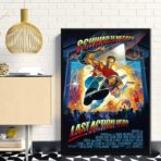 cartel ultimo heroe de accion