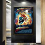cartel ultimo heroe de accion
