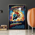 cartel ultimo heroe de accion