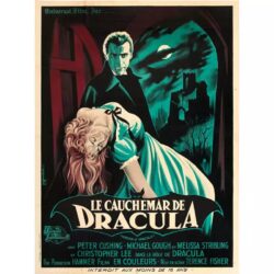 cartel de la pesadilla de dracula