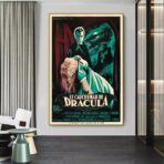 cartel de la pesadilla de dracula