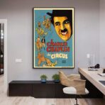 cartel el circo chaplin