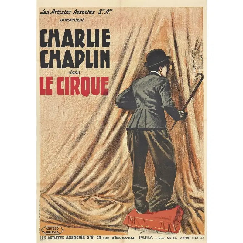 cartel el circo charlie chaplin cartel el circo charlie chaplin